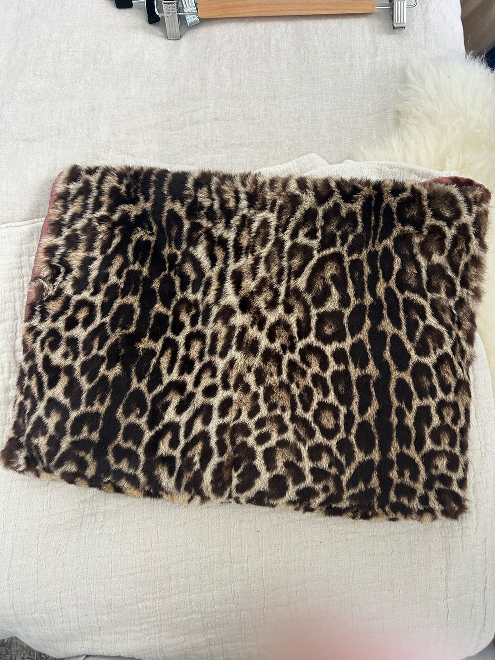 1940’s Ocelot Fur Muff AUTHENTIC!